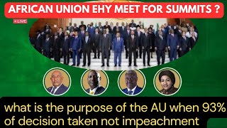 37th AU summit in Ethiopia more grandstanding 93 of decision taken not implemented why [upl. by Galitea654]