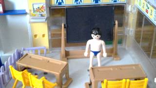 La vie au collège  playmobil épisode 1 [upl. by Aikkan]