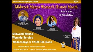 Midweek Manna Womens History Month Guest Speaker Rev Jessica Bass 03202024 [upl. by Fayina]