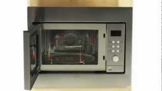 Baumatic BMC253SS Microwave BuiltIn Combination mychoice [upl. by Essiralc]