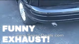 Funny Car Exhaust Whistle Tail Pipe Prank Joke Gag Gift [upl. by Annaeed]