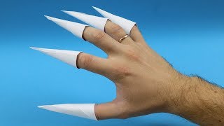 How to make Origami Paper Claws  EASY [upl. by Uyr256]