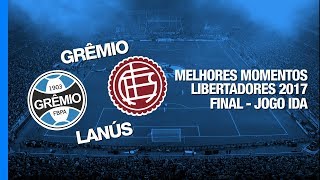 Melhores Momentos  Grêmio 1 x 0 LanúsARG  Libertadores  22112017 [upl. by Ellebyam]