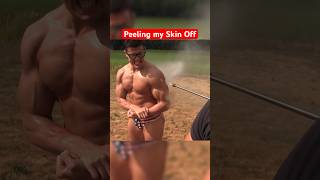 Painfully Removing my SKIN with a Pressure Washer… funny experiment science [upl. by Bick]