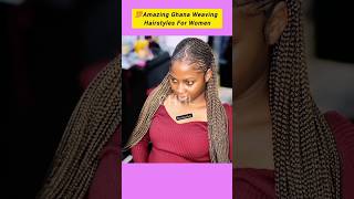 💯 Amazing Ghana Weaving Hairstyles For Women  Latest Braided Cornrows Hairstyles [upl. by Ymaral]