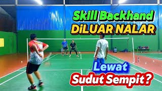 Hoki Parah Skil Luar biasa lewat sudut sempitBadminton [upl. by Wandie66]