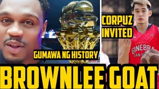 GINEBRA BROWNLEE GUMAWA NG HISTORY  JACKSON CORPUZ GINEBRA KINO CONSIDER [upl. by Leirud]