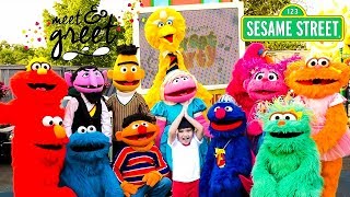 Sesame Street Theme Song  Characters Meet amp Greet [upl. by Hancock899]