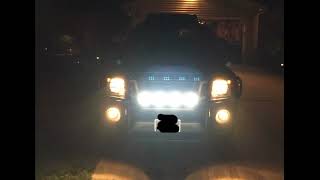 LED Light Bar TURBO SII LED Pods 4 Inch 60W Off Road Driving Lights Triple Row Spot Flood Beam LED F [upl. by Acira]