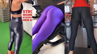 Sport Buttocks in Spandex Leggings Anniversary Compilation 200 [upl. by Fosque304]