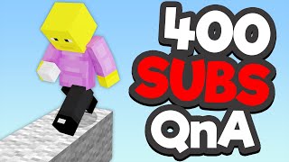 400 Subs QnA plast påse [upl. by Anertac522]