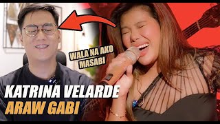 Katrina Velarde with Troy Laureta  “Araw Gabi” Performance Video  SINGER REACTION [upl. by Yaakov10]