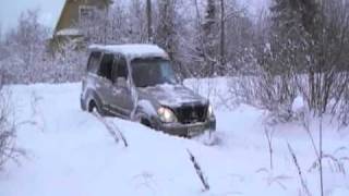 Hyundai terracan  Снежный прорыв 1 [upl. by Allegra]