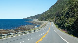 Route 132 Gaspésie Québec Canada 082021 [upl. by Fulton799]