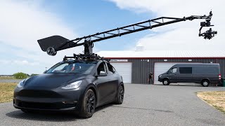 MotoCrane ULTRA on a Tesla Model Y [upl. by Ahsanat]