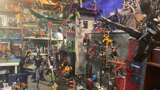 Epic Massive Marvel Legends Diorama [upl. by Assener943]