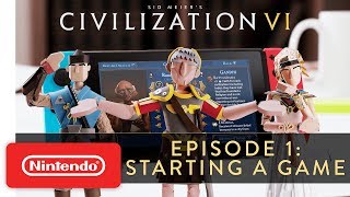 Civilization 6 Switch Gameplay Walkthrough Part 1 [upl. by Pammie]