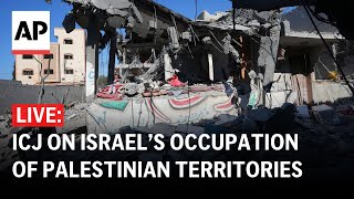 ICJ Day 5 LIVE Top UN court hearing on Israel’s occupation of Palestinian territories [upl. by Atnom]