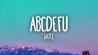 GAYLE  abcdefu [upl. by Enialem838]