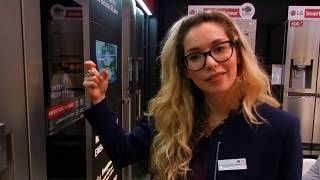 Klopf klopf  InstaView DoorinDoor Kühlschrank von LG  IFA 2017 [upl. by Yule]