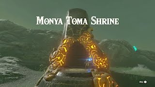 Zelda BOTW  46120 Monya Toma Shrine Woodland Tower Region [upl. by Jenifer]