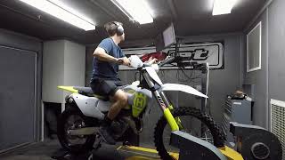 2023 Husqvarna FX 450 Dyno Test [upl. by Norry]