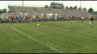 Lapeer High School Marching Band performs their new fight song [upl. by Hairim806]