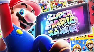 Ranking EVERY Mario Game On Nintendo Switch [upl. by Itsirk]