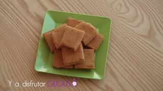 Receta  BLONDIES SALUDABLES  guguveda  guguPlan [upl. by Ydorb806]