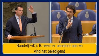 Baudet BOTST met Klaver quotWordt impliciet BESCHULDIGD van LANDVERRAAD quot 27032024 [upl. by Acilef968]