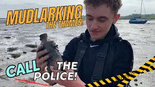 Mudlarking In Kent  Police Called After Amazing Findings [upl. by Jennings501]