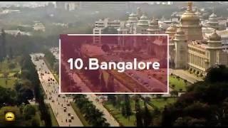 Top 10 Cleanest cities in Karnataka 202110 Cleanest city in Karnataka [upl. by Enetsirhc]