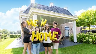 WIJ HEBBEN een NIEUW HUIS GEKOCHT  Empty House Tour [upl. by Nuj]