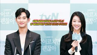 Kim Soo Hyun amp Seo Ye Ji are Whipped For Each Other  its okay to not be okay [upl. by Acimahs]