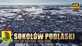 Sokołów Podlaski 600lat historii dronem nad miastem 4K [upl. by Raamal586]