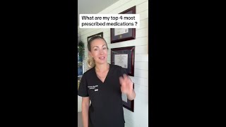 What are my top 4 prescribed medications [upl. by Ennahs]