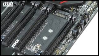 MSI® HOWTO install M2 SSD [upl. by Hgalehs63]