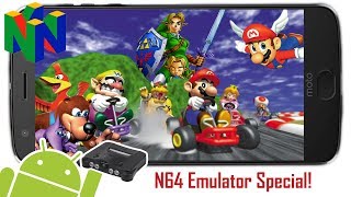 WHAT IS THE BEST NINTENDO 64 EMULATOR FOR ANDROID  N64 Emulator Special  Gameplay [upl. by Roosnam]