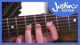 Basic Finger Workout Guitar Lesson BC135 Guitar for beginners Stage 3 [upl. by Cummings776]