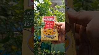 Offer pack of weikfield vanilla custard powder openingyoutubeweikfieldshorts [upl. by Lower403]