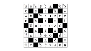 Crosfhocal as Gaeilge  Crosswords Through Irish [upl. by Tucky]