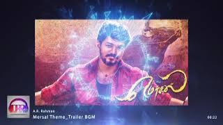 Mersal Theme Music  Trailer BGM  Thalapathy  Atlee  TSL [upl. by Halilad956]