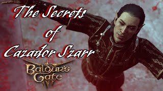 The Secrets of Vampire Lord Cazador Szarr  Baldurs Gate 3 [upl. by Waugh]