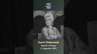 1893  Swami Vivekanandas Speech at World’s Parliament of Religions [upl. by Shae374]