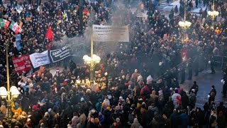 Zehntausende demonstrieren in Hamburg gegen Rechtsextremismus [upl. by Berty]