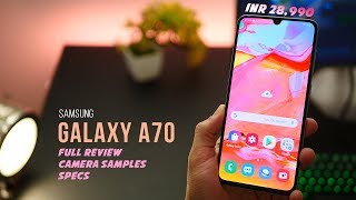 Samsung Galaxy A70  Full Review Unboxing Specs and Price [upl. by Ramar]