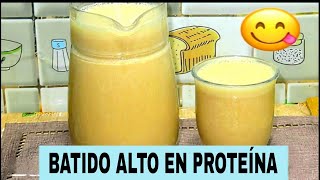 El Batido más Nutritivo y Saludable para el DESAYUNO 💪BATIDO de ALGARROBINA 😋Receta Fácil [upl. by Korb]