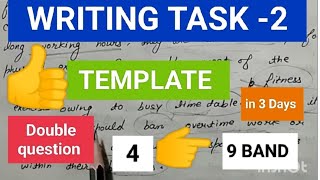 How To Achieve 9 BAND IELTS Writing Task 2 TEMPLATE ielts writing task 2 Academic ampGeneral [upl. by Emie]