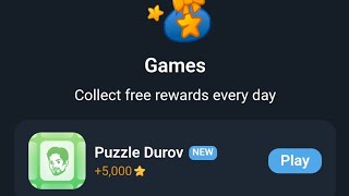 Major Puzzle Durov October 14 2024airdropfree earncrypto majorairdrop [upl. by Immas]