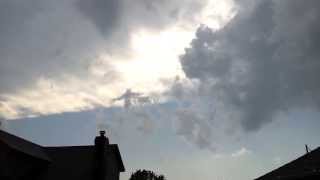 quotAngelquot in the clouds Taken on 519 in Oklahoma City during tornado outbreak [upl. by Knobloch314]